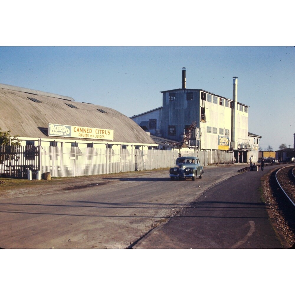 Kodak Slide 1950s Red Border Kodachrome Bordo Products Company , Winter Haven FL